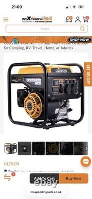 Petrol Generator Portable Inverter 3.5KW Quiet for Camping Home Power 4 Stroke