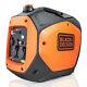Petrol Generator Portable Silent 2.2 Kw 2.8 Kva 2000w Inverter Black & Decker
