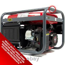 Petrol Generator PowerKing Portable PKB4000LR 2800w 3.5KVA Quiet Camping Oil