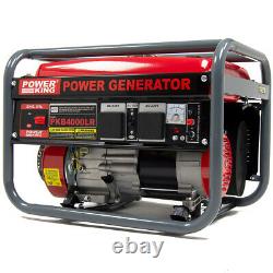 Petrol Generator PowerKing Portable PKB4000LR 2800w 3.5KVA Quiet Camping Power