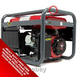 Petrol Generator PowerKing Portable PKB5000LR 3200w 4KVA with Wheels