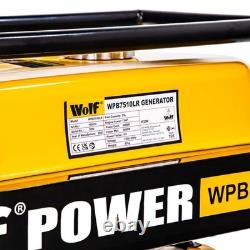 Petrol Generator WPB7510LR 5500w 6.9KVA 13HP Portable Power Backup Site Wolf