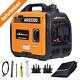 Petrol Generator With 1800w 230v Parallel Portable Rv Travel Camping 2 X Usb
