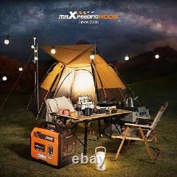 Petrol Generator With 4 Stroke Engine 230V Parallel Portable RV Travel Camping