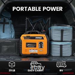 Petrol Generator With 4 Stroke Engine 230V Parallel Portable RV Travel Camping