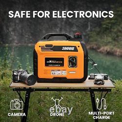 Petrol Generator With 4 Stroke Engine 230V Parallel Portable RV Travel Camping