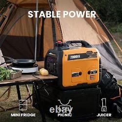 Petrol Generator With 4 Stroke Engine 230V Parallel Portable RV Travel Camping