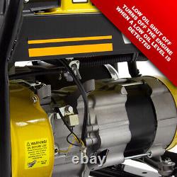 Petrol Generator Wolf Portable 3000w 3.75KVA 7HP Camping Power with Wheels