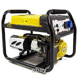 Petrol Generator Wolf Portable WPB4010ES 3000w 3.75KVA Electric Camping Power