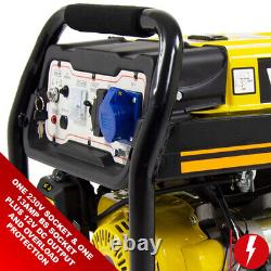 Petrol Generator Wolf Portable WPB4010ES 3000w 3.75KVA Electric Camping Power