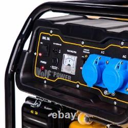 Petrol Generator Wolf Portable WPB7510LR 5500w 6.9KVA Electric Camping Power