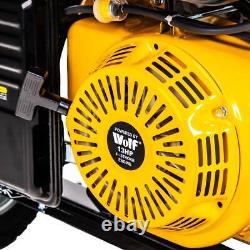 Petrol Generator Wolf Portable WPB7510LR 5500w 6.9KVA Electric Camping Power