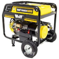 Petrol Generator Wolf Portable WPB9510ES 7500w 9.4KVA Electric Camping Power
