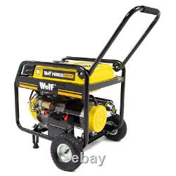 Petrol Generator Wolf Portable WPB9510ES 7500w 9.4KVA Electric Camping Power