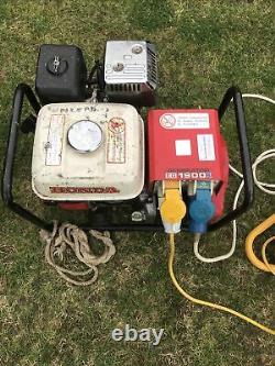 Petrol Honda generator EG1900X used