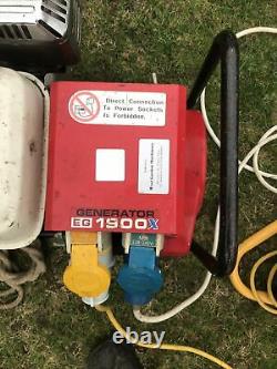 Petrol Honda generator EG1900X used