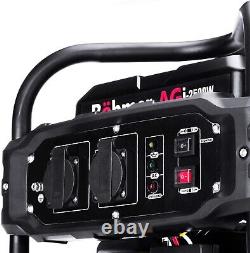 Petrol Inverter Generator 2000w 4-Stroke Engine 240V DC Böhmer-AG i-2500W