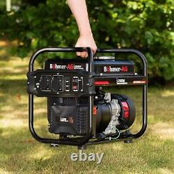 Petrol Inverter Generator 2000w 4-Stroke Engine 240V DC Böhmer-AG i-2500W