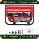 Petrol Inverter Generator 274cc 15l Fuel Tank Dual Fuel Electric Engine Portable