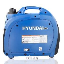 Petrol Inverter Generator 2kW Quite Portable Suitcase Sine Wave Output Hyundai