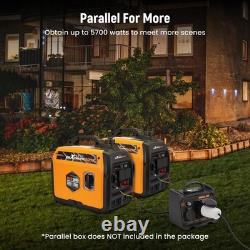 Petrol Inverter Generator 3200W Stable Power for Phone Laptop Home Backup Power
