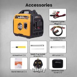 Petrol Inverter Generator 3200W Stable Power for Phone Laptop Home Backup Power