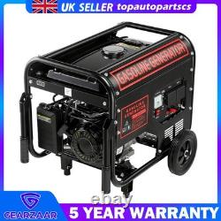 Petrol Inverter Generator 3kW Quiet Portable with Wheels Lightweight 15L Fuel Tank