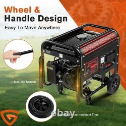 Petrol Inverter Generator 3kW Quiet Portable with Wheels Lightweight 15L Fuel Tank