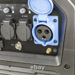Petrol Inverter Generator 6.6 kW Remote Start, Quite Portable Suitcase HY6500SEI