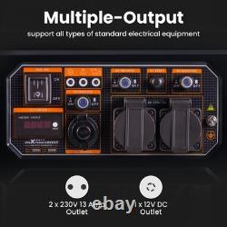 Petrol Inverter Generator Portable 3200W For Camping Outdoor Phone PC charge