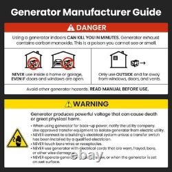 Petrol Inverter Generator Portable 3200W For Camping Outdoor Phone PC charge