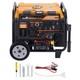 Petrol Inverter Generator Portable 5500w 5.0kva 4-stroke +ats Interface Camping