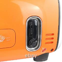 Petrol Inverter Generator Portable Silent Suitcase 900w 1.1kVa Black & Decker