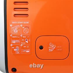 Petrol Inverter Generator Portable Silent Suitcase 900w 1.1kVa Black & Decker