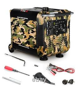 Petrol Inverter Generator Silent Portable 4 Stroke Engine Camping W5500i