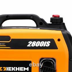 Petrol Inverter Generator Silent Portable Suitcase 4 Stroke Engine Camping 3.0KW