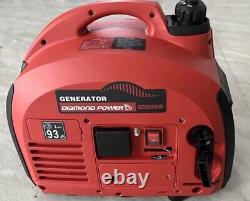 Petrol Suitcase Generator Camping Portable Lightweight 2 Stroke Easy Use 2000w