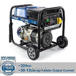 Petrol Welder Generator, 3.2kW / 4kVa 120 Amp DC Portable Site Welding Machine