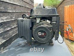 Petrol generator, 230 volts, used, light use