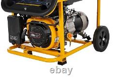 Petrol generator 3KW 230v & 12V Quality machine Lumag G3E wheeled frame