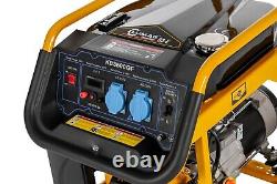 Petrol generator 3KW 230v & 12V Quality machine Lumag G3E wheeled frame