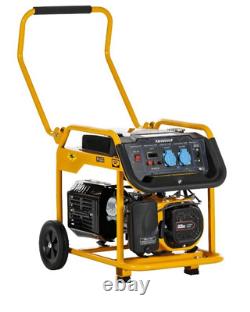 Petrol generator 3KW 230v & 12V Quality machine Lumag G3E wheeled frame
