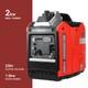 Portable 4.6l Petrol Generator 2 Kw 2hp 4 Stroke Digital Display Emergency Power