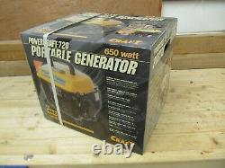 Portable Electric Generator. 650 Watt. Petrol, Powercraft 720