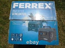 Portable Ferrex Inverter Generator, brand new and unused