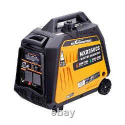 Portable Generator Inverter 3.5KVA 3200W Petrol / LPG Dual Fuel Genset Wheel Kit