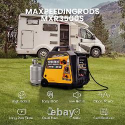 Portable Generator Inverter 3.5KVA 3200W Petrol / LPG Dual Fuel Genset Wheel Kit