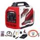 Portable Inverter Generator 3200w Petrol Lpg Dual Fuel E-start App Camping Power