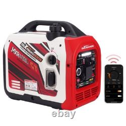 Portable Inverter Generator 3200W Petrol/LPG Electric Start Bluetooth App 24kg