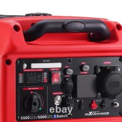Portable Inverter Generator 5000W Petrol+ App Start For Outdoor Power Supply